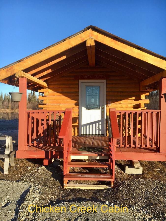 Alaska Log Cabins On The Pond Clear Creek Park Exteriör bild