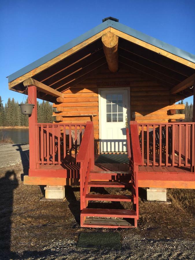 Alaska Log Cabins On The Pond Clear Creek Park Exteriör bild